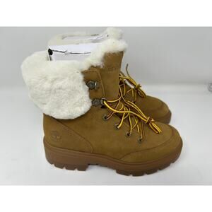 Timberland Women's Cortina Valley Winter Hiker WP Boot Medium Brown Nubuck, Sz 7